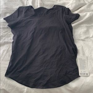 Black lululemon “love crew” workout shirt